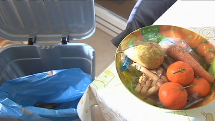 Cada año, en España, se tiran más de un millón de toneladas de alimentos. / Aragón TV