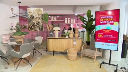 Lla campaña 'Volveremos Especial Muebles' se amplía hasta el próximo sábado 11 de octubre. / Aragón TV