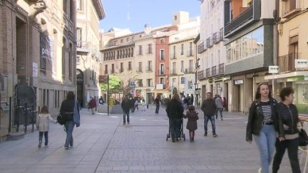 En la campaña hay 48 comercios de Huesca adheridos. / Aragón TV