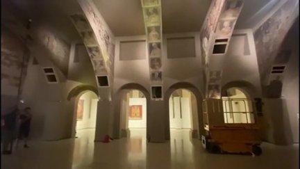 Aragón mantiene que las pinturas de Sijena deben regresar cuanto antes al monasterio de la localidad oscense. / Aragón Tv