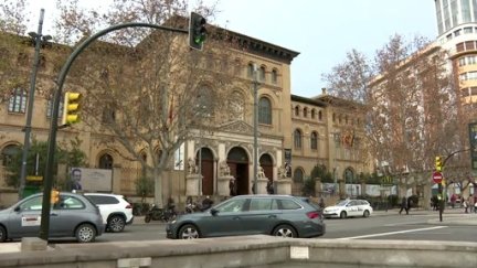 El paraninfo de la Universidad de Zaragoza. / Aragón Tv