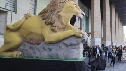El León Garcganchón estará este viernes en la Plaza Paraíso. /  Daniel Marcos