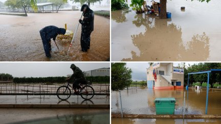 Almussafes (Comunidad Valenciana) este sábado. / EFE