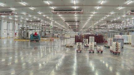 Instalaciones de BonÀrea en su macroproyecto de Épila (Zaragoza). / Aragón TV