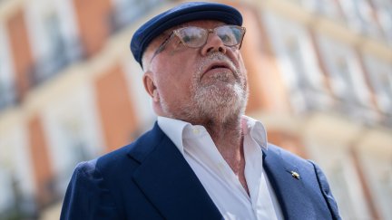 El excomisario José Manuel Villarejo saliendo de la Audiencia Nacional. / Europa Pess