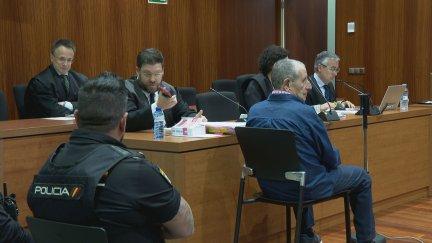 Ezequiel Hernández, culpable del asesinato de su exmujer, Mari Carmen López, en la localidad zaragozana de Escatrón en 2022. / Aragón TV