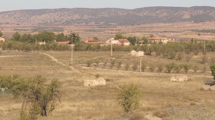 Zona del barrio de Las Viñas (Teruel), donde se levantarán 970 viviendas. / Aragón TV