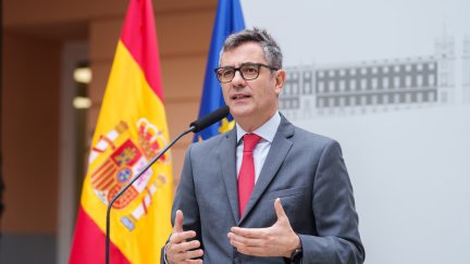 El ministro Bolaños defiende que la reforma de la ley de enjuiciamiento penal adapta el modelo español al europeo. / Europa Press. Matias Chiofalo