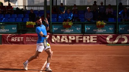 Imagen de un partido del Campeonato de España.