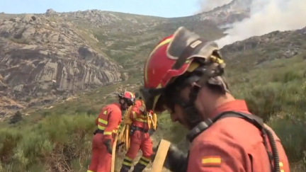 Fiscalía de Castilla y León abre una investigación a Mañueco y al consejero de de Medio Ambiente por los incendios de agosto. / Aragón TV