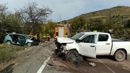 Los bomberos de la DPT han tenido que excarcelar a dos personas. / Bomberos DPH