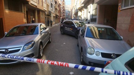 Calle Privilegio de la Unión, donde se ha producido la agresión. / Aragón TV