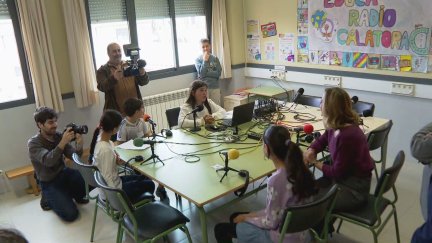 Radio del CEIP Domingo Jiménez Beltrán / Aragón TV