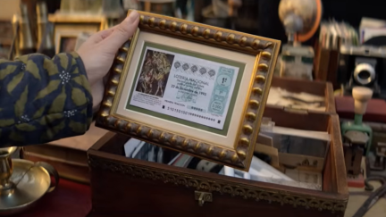 El décimo protagonista del anuncio de la Lotería de Navidad de 2025. / Aragón TV