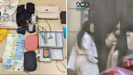 Las arrestadas actuaban en edificios del centro de Zaragoza. / Policía Nacional