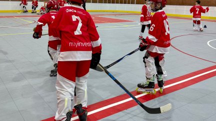 El Club Hielo Jaca estrena esta temporada una sección de hockey inline