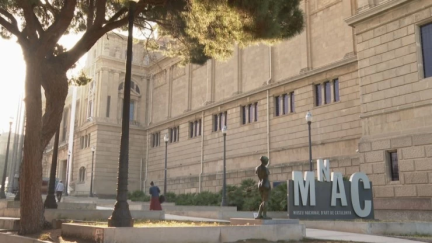 Edificio del Museo Nacional de Arte de Cataluña, en Barcelona. / Aragón TV