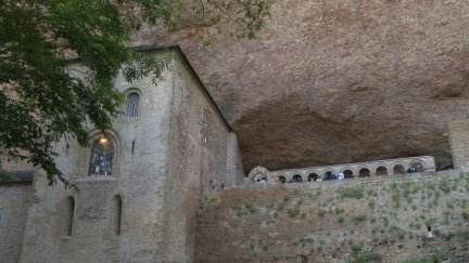 Imagen del Monasterio de San Juan de la Peña. | Aragón TV
