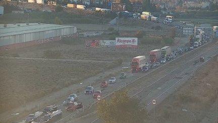 El accidente ha sido a la altura de Utebo. / DGT