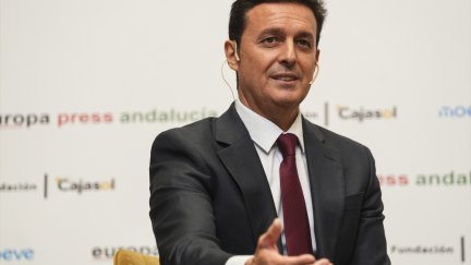 El presidente de la Diputación de Almería, Javier Aureliano García./ Europa Press