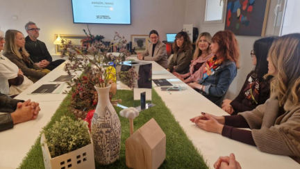Presentación de la nueva marca de la artesanía aragonesa: 'Aragón a Mano'./ Gobierno de Aragón
