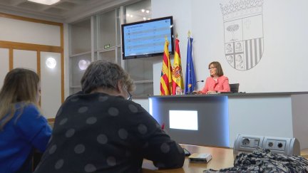 El IAM ha hecho públicas este martes algunas cifras sobre violencia de género. / Aragón TV