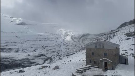 Así está el refugio de Góriz tras el paso de la borrasca Claudia. / Aragón TV