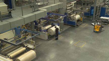 La empresa Sphere ampliará su producción en la planta de Pedrola. / Aragón TV