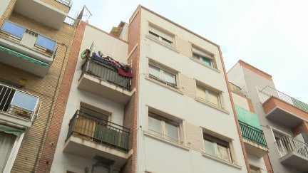 Edificio donde se cometió el asesinato / Aragón TV