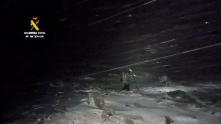 El rescate ha finalizado a las 7:30 horas de este domingo. / Guardia Civil