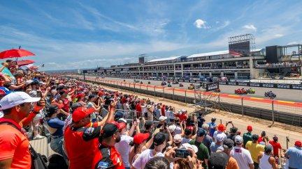Imagen de la grada en la edición de Moto GP de 2025