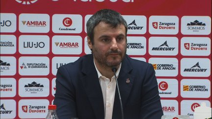 Carlos Cantero en rueda de prensa.