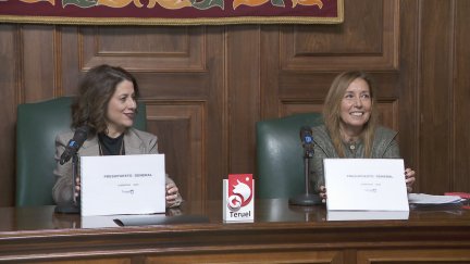 El Ayuntamiento de Teruel presenta los presupuestos para 2026. / Aragón TV