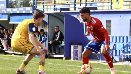 Imagen del partido ante el Alcorcón del pasado fin de semana.