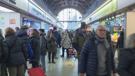 La alimentación, la lotería y las celebraciones fuera de casa se llevan gran parte del presupuesto familiar para Navidad./ Aragón TV