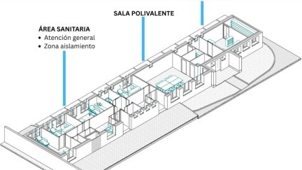 Así se reorganizará el espacio. / Ayuntamiento de Zaragoza