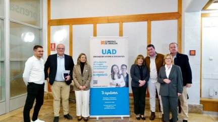 Este lunes se ha presentado la nueva Unidad de Apoyo Docente. / Fabián Simón
