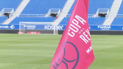 El Ibercaja Estadio está preparado para acoger su primer duelo de la Copa del Rey.