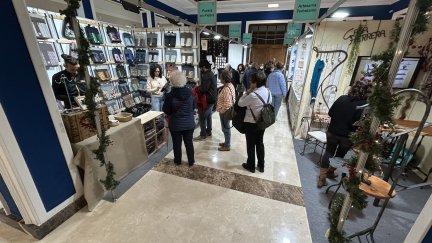 La nueva ubicación de la Feria de Artesanía de Navidad es la Cámara de Comercio. / Gobierno de Aragón
