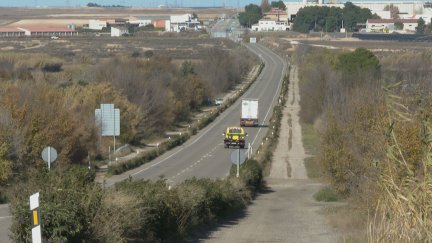 N-232 entre Zaragoza y Castellón. / Aragón TV