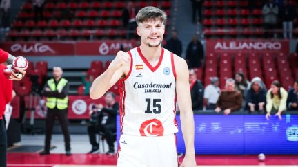 Imagen de un encuentro de la FIBA Europe Cup.