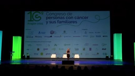 X Congreso de personas con cáncer del pasado mes de noviembre. / Aragón Tv