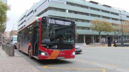 La línea 410 aumentará sus frecuencias entre Cuarte de Huerva y Zaragoza. / Aragón TV