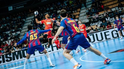 Imagen del partido ante el FC Barcelona en esta temporada.