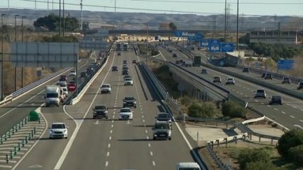 Las carreteras aragonesas verán incrementado el tráfico por las Navidades. / Aragón Tv