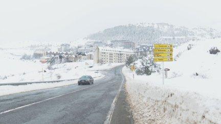 Carretera hacia Candanchú / Aragón TV