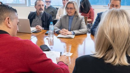 Reunión de la Mesa Sectorial de Sanidad./ Fabián Simón / Gobierno de Aragón