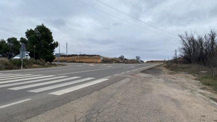 El accidente se produjo sobre las 20:00 horas de este miércoles en el kilómetro 10,7 de la A-223. / I. A.