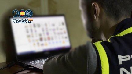 La Policía Nacional lleva a cabo más de 40 operaciones contra la pornografía infantil en Aragón./ Policía Nacional