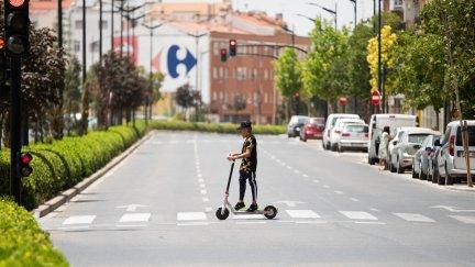 El seguro de patinetes eléctricos no será obligatorio el 2 de enero./ Eduardo Parra / Europa Press